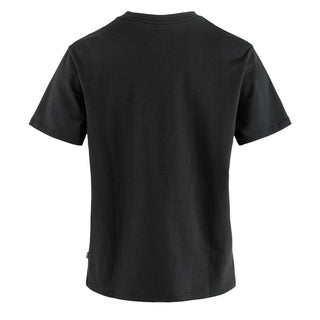 Fjallraven Womens Heavy Classic T-shirt Black - Parasol Store