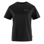 Fjallraven Womens Heavy Classic T-shirt Black - Parasol Store