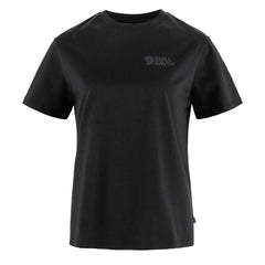 Fjallraven Womens Heavy Classic T-shirt Black - Parasol Store