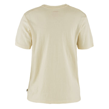 Fjallraven Womens Hemp Blend T-shirt Chalk White - Parasol Store