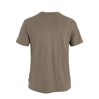 Fjallraven Womens Hemp Blend T-shirt Suede Brown
