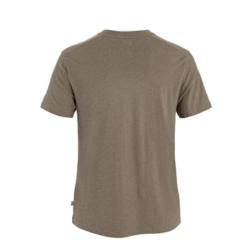 Fjallraven Womens Hemp Blend T-shirt Suede Brown