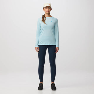 Fjallraven Womens High Coast LS T-shirt Eggshell