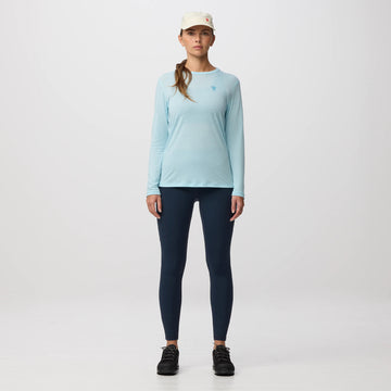 Fjallraven Womens High Coast LS T-shirt Eggshell