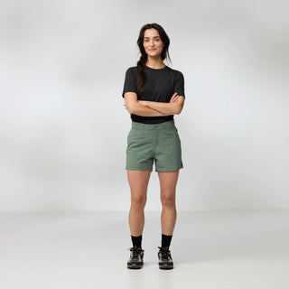Fjallraven Womens High Coast Lite Shorts Black - Parasol Store