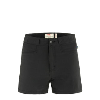 Fjallraven Womens High Coast Lite Shorts Black - Parasol Store