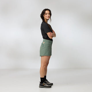 Fjallraven Womens High Coast Lite Shorts Black - Parasol Store