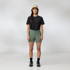 Fjallraven Womens High Coast Lite Shorts Black - Parasol Store