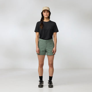 Fjallraven Womens High Coast Lite Shorts Black - Parasol Store