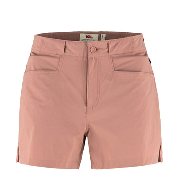 Fjallraven Womens High Coast Lite Shorts Dusty Rose - Parasol Store