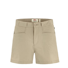 Fjallraven Womens High Coast Lite Shorts Fossil