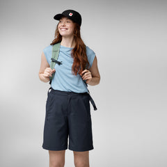 Fjallraven Womens High Coast Shade Shorts Black - Parasol Store