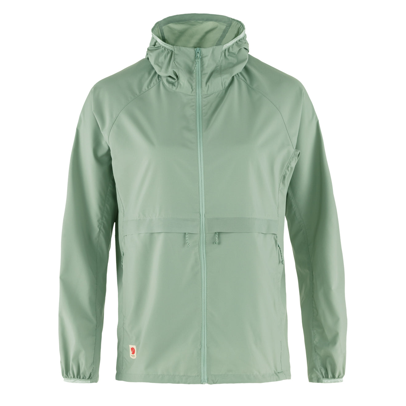 Fjallraven Womens High Coast Wind Hoodie Misty Green - Parasol Store