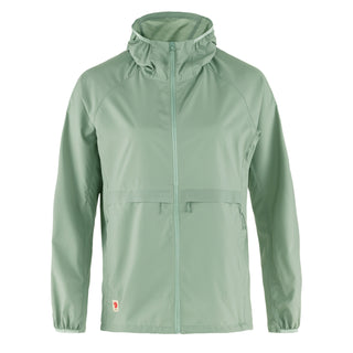 Fjallraven Womens High Coast Wind Hoodie Misty Green - Parasol Store