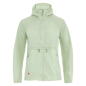 Fjallraven Womens High Coast Wind Hoodie Soft Jade