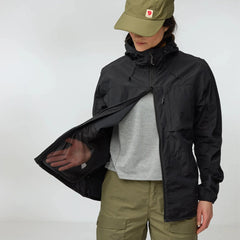 Fjallraven Womens High Coast Wind Jacket Green - Parasol Store