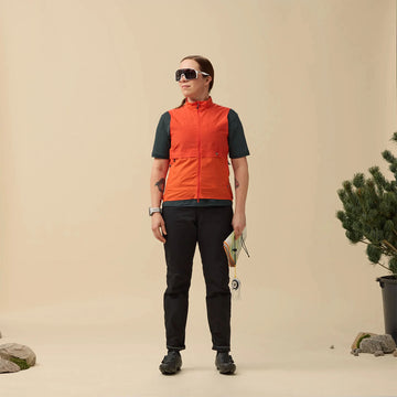 Fjallraven Womens Hoja Adventure Vest Flame Orange - Parasol Store