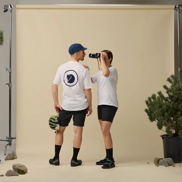 Fjallraven Womens Hoja Hybrid Shorts Black - Parasol Store