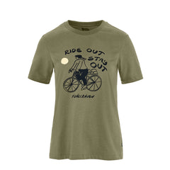 Fjallraven Womens Hoja Ivag T-shirt Classic Green