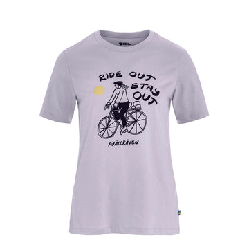 Fjallraven Womens Hoja Ivag T-shirt Classic Lavender Mist