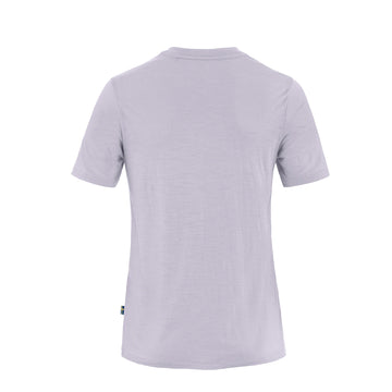 Fjallraven Womens Hoja Lugnt Wool T-shirt Classic Lavender Mist
