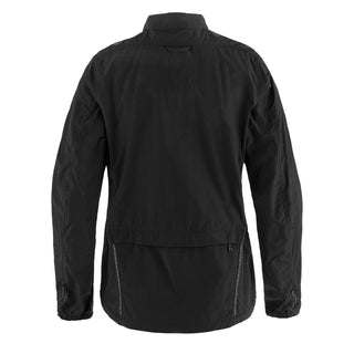 Fjallraven Womens Hoja Rider's Wind Jacket Black - Parasol Store