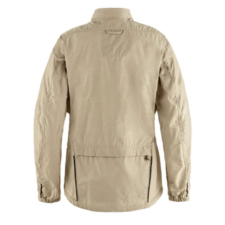Fjallraven Womens Hoja Rider's Wind Jacket Fossil - Parasol Store