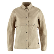 Fjallraven Womens Hoja Rider's Wind Jacket Fossil - Parasol Store