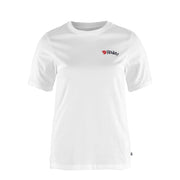 Fjallraven Womens Hoja T-shirt White - Parasol Store