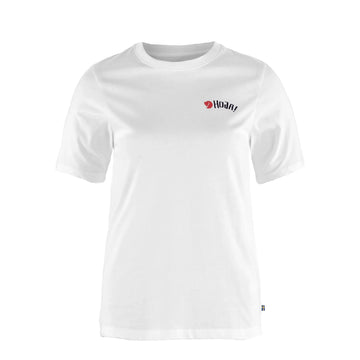 Fjallraven Womens Hoja T-shirt White - Parasol Store