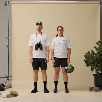 Fjallraven Womens Hoja T-shirt White - Parasol Store