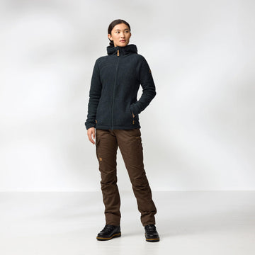 Fjallraven Womens Kaitum Fleece Black Oak