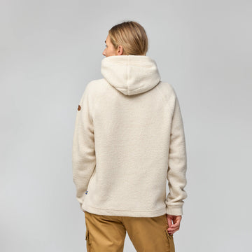Fjallraven Womens Kaitum Hoodie Chalk White - Parasol Store