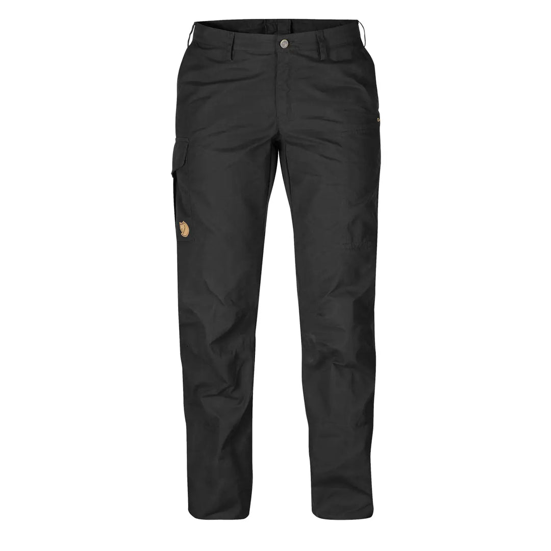 Fjallraven Womens Karla Pro Trousers Curved Dark Grey - Parasol Store