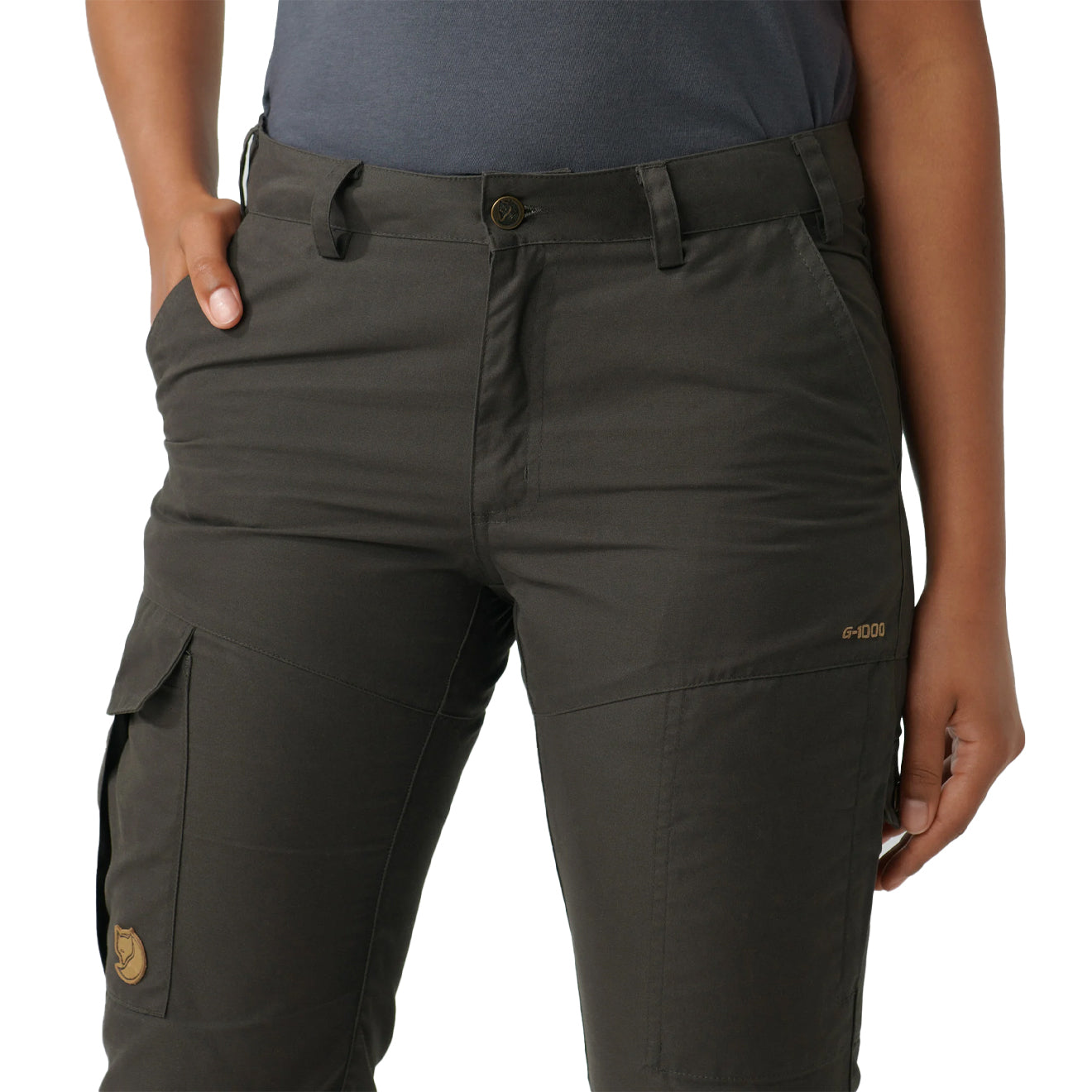 Fjallraven Womens Karla Pro Trousers Dark Olive