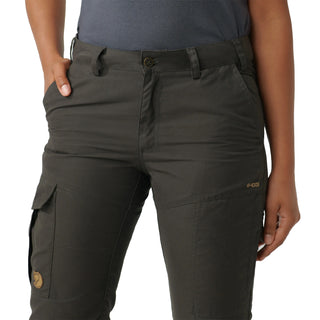 Fjallraven Womens Karla Pro Trousers Dark Olive - Parasol Store