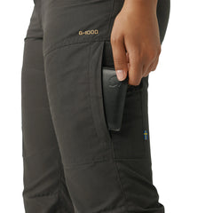 Fjallraven Womens Karla Pro Trousers Dark Olive - Parasol Store