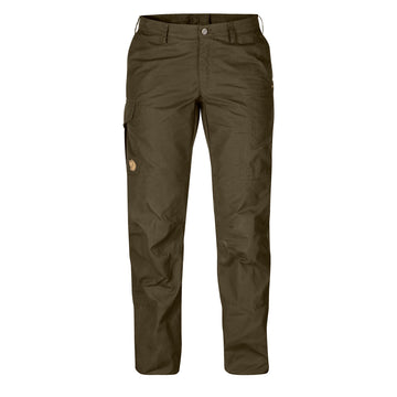 Fjallraven Womens Karla Pro Trousers Dark Olive - Parasol Store
