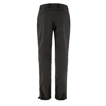 Fjallraven Womens Keb Agile Trousers Reg Leg Black - Parasol Store