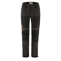 Fjallraven Womens Keb Agile Trousers Short Leg Black - Parasol Store