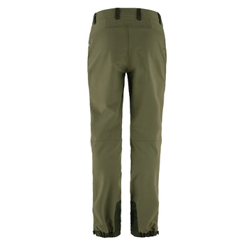 Fjallraven Womens Keb Agile Trousers Small Laurel Green / Deep Forest