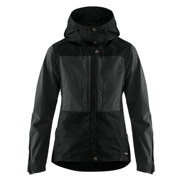 Fjallraven Womens Keb Jacket Black - Parasol Store