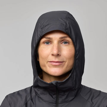 Fjallraven Womens Keb Thermal Wind Jacket Black - Parasol Store