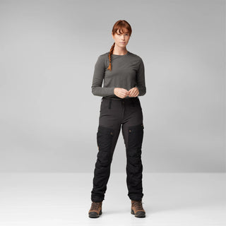 Fjallraven Womens Keb Trousers Basalt - Parasol Store