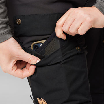 Fjallraven Womens Keb Trousers Basalt - Parasol Store