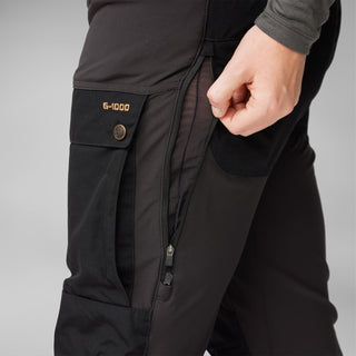 Fjallraven Womens Keb Trousers Basalt - Parasol Store
