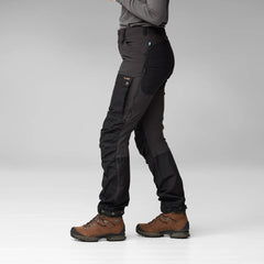 Fjallraven Womens Keb Trousers Curved Black
