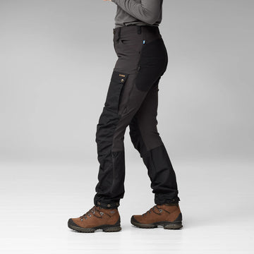 Fjallraven Womens Keb Trousers Curved Short Black