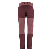 Fjallraven Womens Keb Trousers Curved Short Port-Mesa Purple - Parasol Store