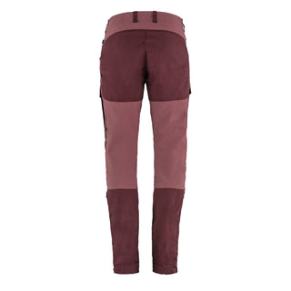 Fjallraven Womens Keb Trousers Curved Short Port-Mesa Purple - Parasol Store